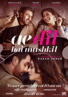 Ae Dil Hai Mushkil (2016) full Movie Download free in hd