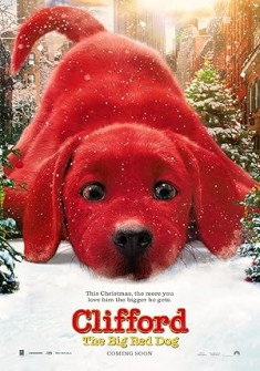 Clifford the Big Red Dog Full Movie Watch Online - 2021 Adventure, Comedy, Family Film Poster