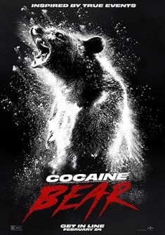 Cocaine Bear Full Movie Watch Online - 2023 Comedy, Crime, Thriller Film Poster