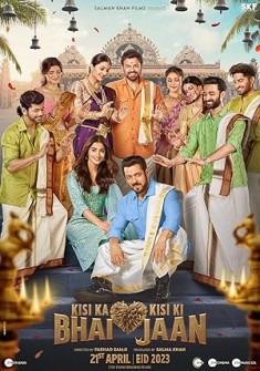 Kisi Ka Bhai Kisi Ki Jaan Full Movie Watch Online - 2023 Action, Comedy, Drama Film Poster