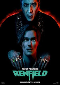 Renfield Full Movie Watch Online - 2023 Action, Comedy, Fantasy Film Poster