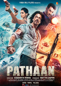 Pathaan Full Movie Watch Online - 2023 Action, Adventure, Thriller Film Poster