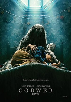 Cobweb (2023) Full Movie Watch Online in Dual Audio HD Cobweb Full Movie Watch Online - 2023 Horror, Mystery, Thriller Film Poster