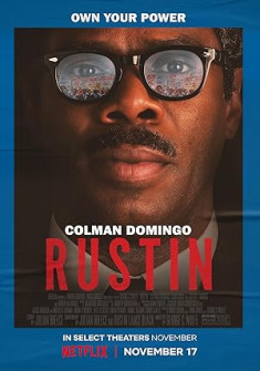 Rustin (2023) Full Movie Watch Online in Dual Audio HD Rustin Full Movie Watch Online - 2023 Biography, Drama, History Film Poster