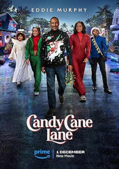 Candy Cane Lane Full Movie Watch Online - 2023 Comedy, Family, Fantasy Film Poster