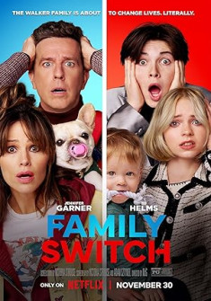 Family Switch (2023) Full Movie Watch Online in Dual Audio HD Family Switch Full Movie Watch Online - 2023 Comedy, Family Film Poster