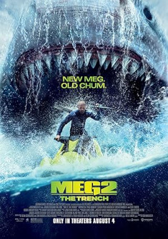 Meg 2: The Trench (2023) Full Movie Watch Online in Dual Audio HD Meg 2: The Trench Full Movie Watch Online - 2023 Action, Adventure, Horror Film Poster