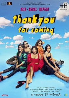 Thank You for Coming Full Movie Watch Online - 2023 Comedy Film Poster