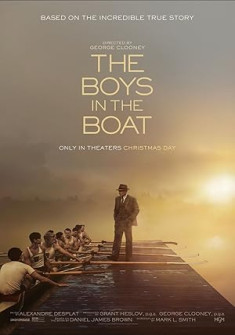 The Boys in the Boat (2023) Full Movie Watch Online in Dual Audio HD The Boys in the Boat Full Movie Watch Online - 2023 Biography, Drama, History Film Poster