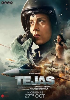Tejas (2023) Full Movie Watch Online in HD Tejas Full Movie Watch Online - 2023 Action, Drama, Thriller Film Poster
