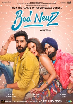 Bad Newz (2024) full Movie Download Free in HD